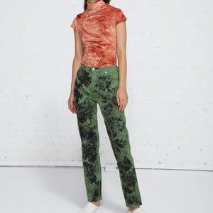 Eckhaus Latta tie dye jeans